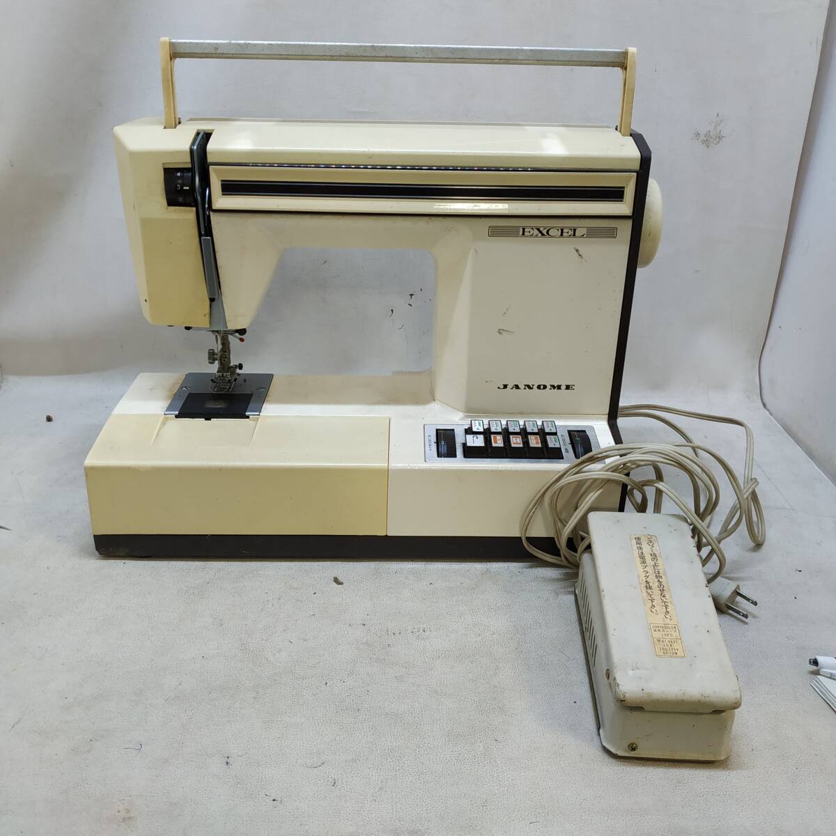 ジャノメ JANOME 813 エクセル EXCEL ミシン 電動ミシン 手芸