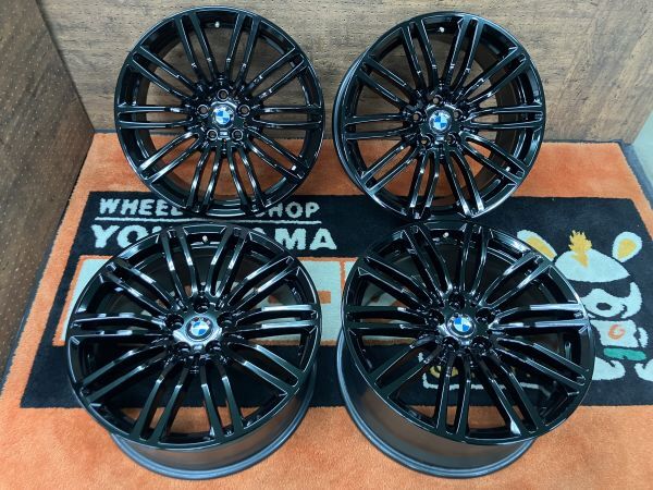 【未使用に近い】 ホイールのみ4本セット! 仕上げ済み! BMW純正ホイール ダブルS・S 664M 5シリーズ G30 G31 19インチ ...