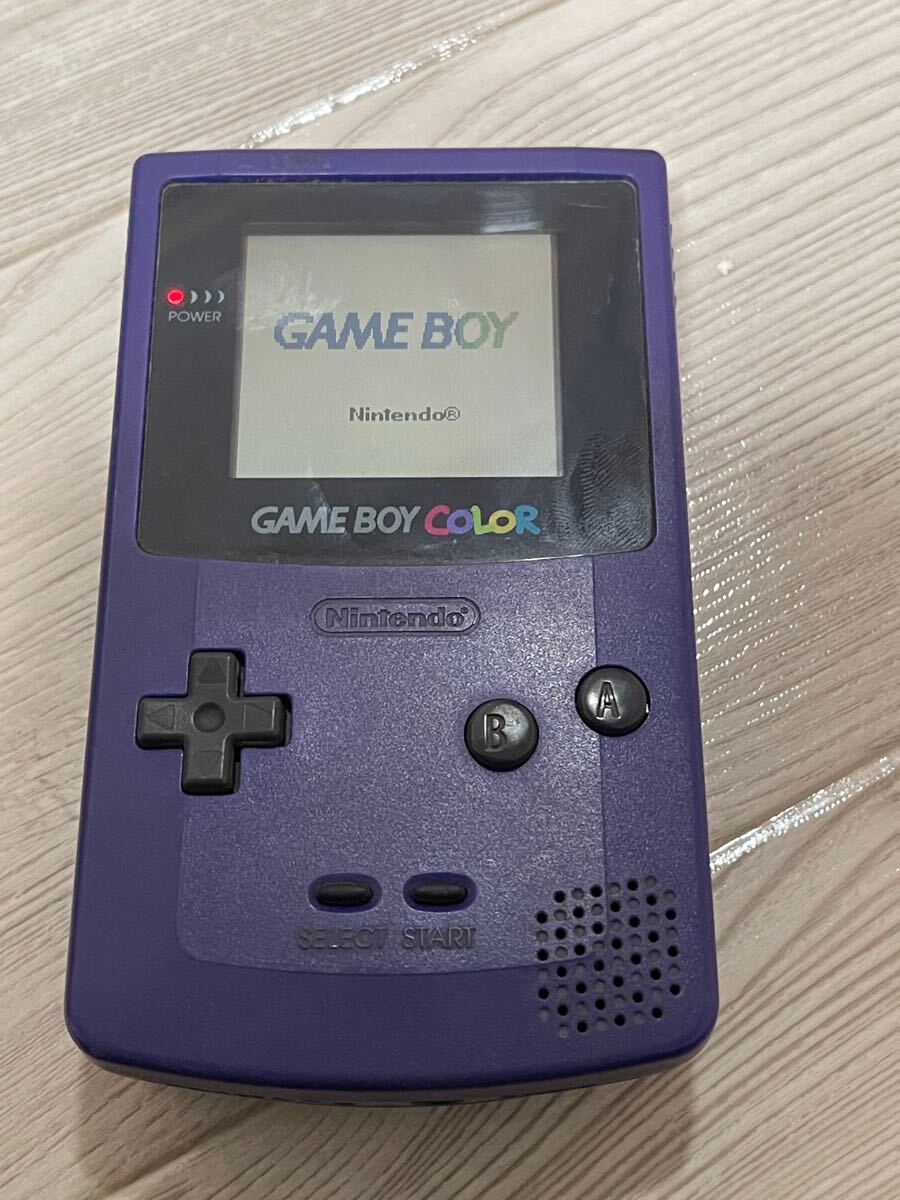 任天堂 ゲームボーイカラー 紫 エレベーターアクションEX 任天堂 ゲームボーイカラー 紫 エレベーターアクションEX
