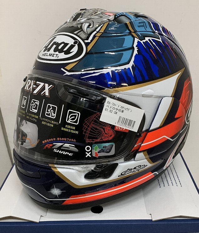 Arai VZ-RAM ペドロサ将軍 Lサイズ 59-60 Arai VZ-RAM ペドロサ将軍 Lサイズ 59-60（ヘルメット アライ