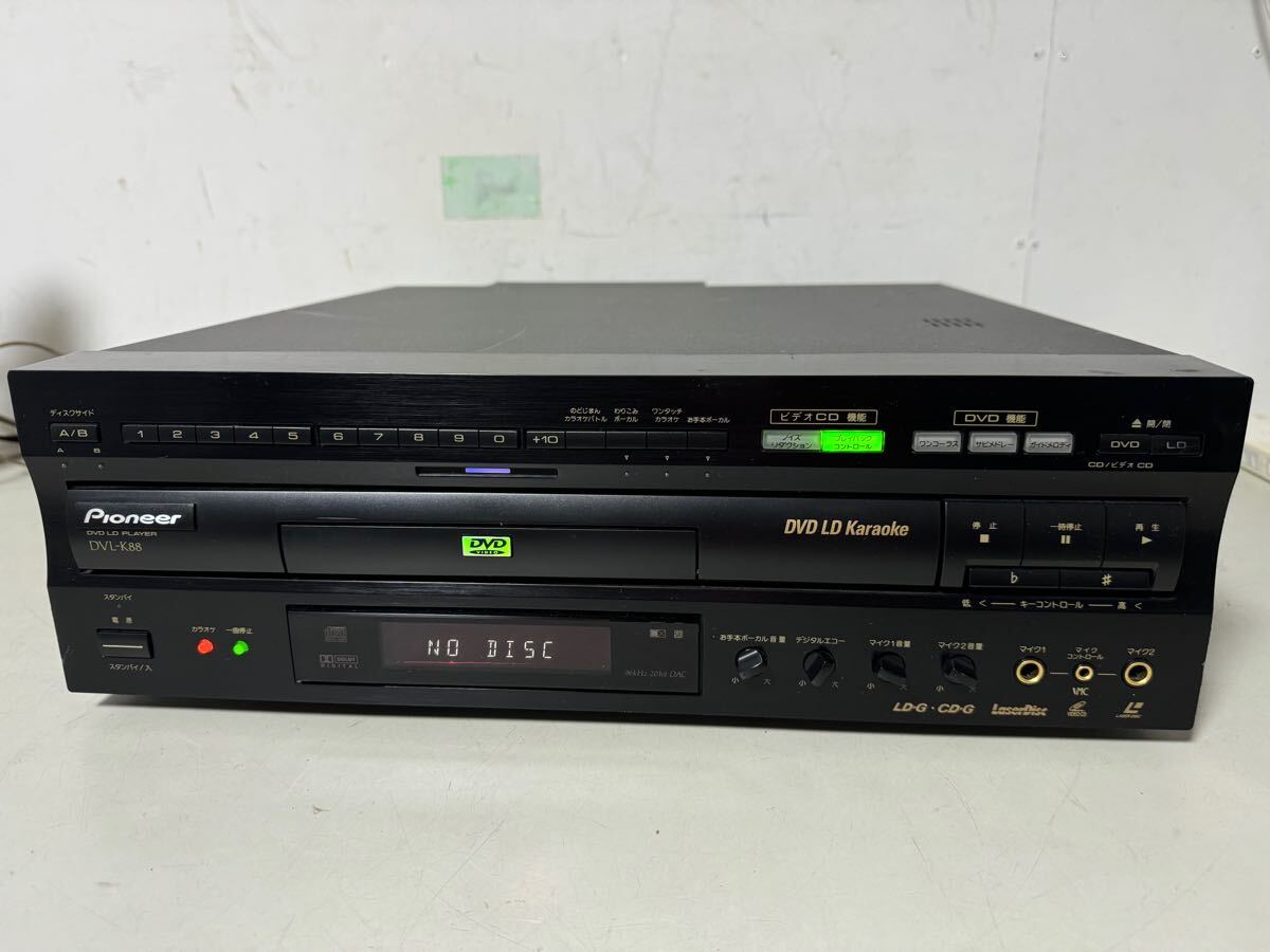 完動品　Pioneer パイオニア　LDプレーヤー　CLD-K1100 Yahoo!オークション -「cld-k1100」の落札相場・落札価格