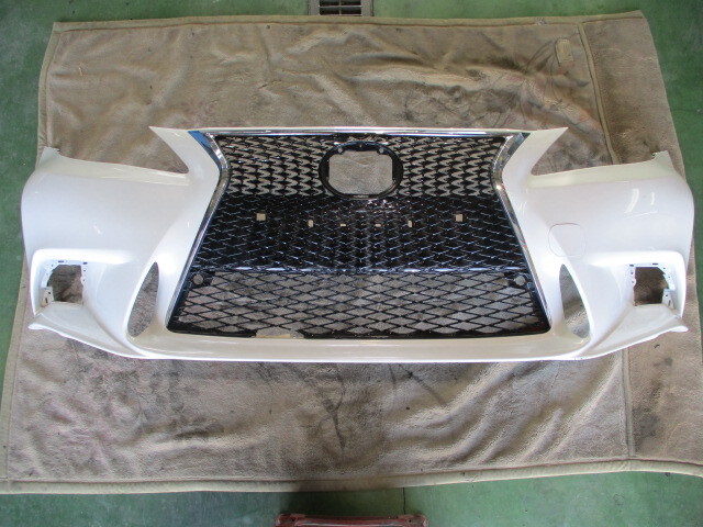 ★☆限定特価☆★！！高度精密ABSバンパー 現行スピンドルルック 20系 レクサスIS フロントバンパー フルキット！！ver1 リップ付① 数量限定！！高度精密ABSバンパー 現行スピンドルルック 20系 レクサス