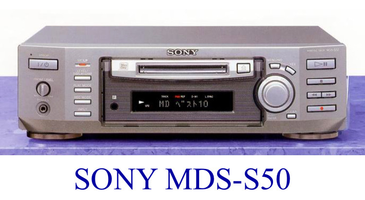 SONY ソニー MDデッキ MDS-W1 多彩な録音・再生 ダブルMDデッキ