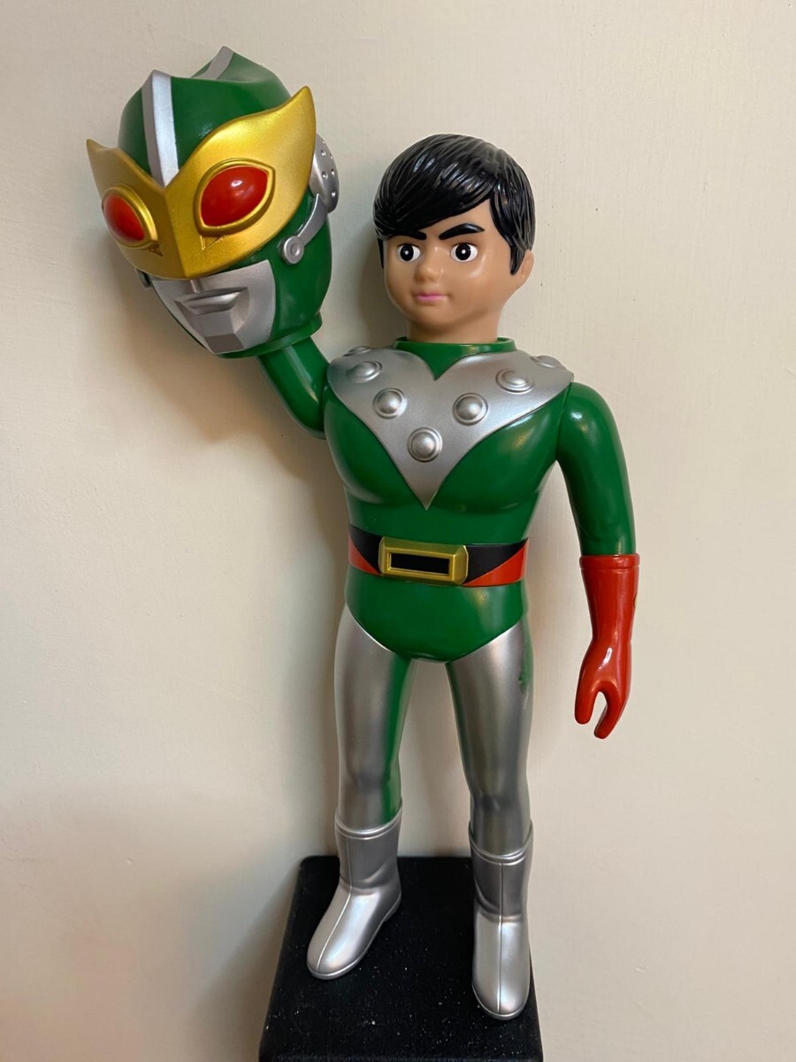 サンダーマスク ポピー製 怪獣 ソフビ フィギュア 人形 1972年 手塚治虫