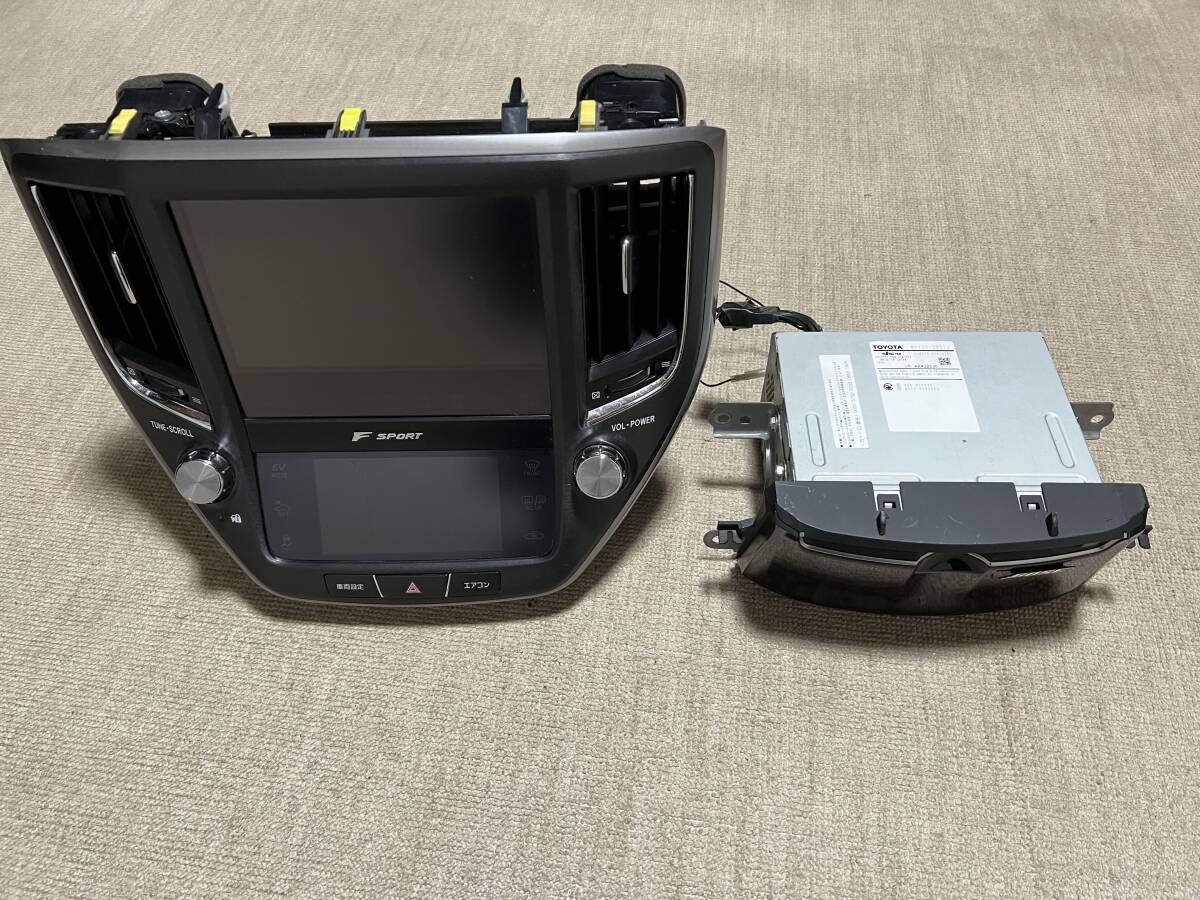 トヨタ AWS210 クラウン 純正 ナビ ユニット オーディオ クラウン ハイブリッド 純正 210系 AWS210 ナビユニット HDD