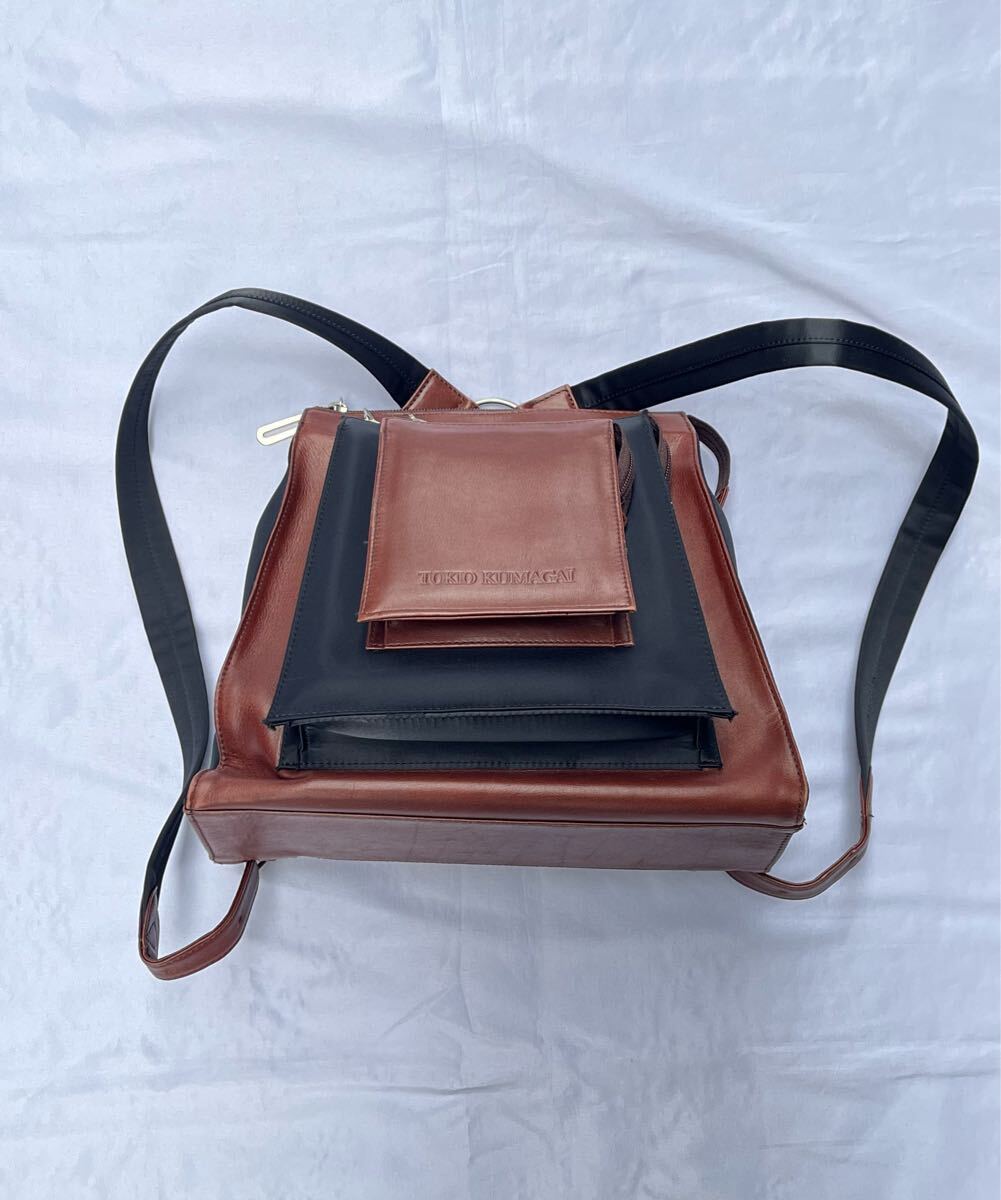 美品】TOKIO KUMAGAI トキオクマガイ ベルト 茶 TOKIO KUMAGAI