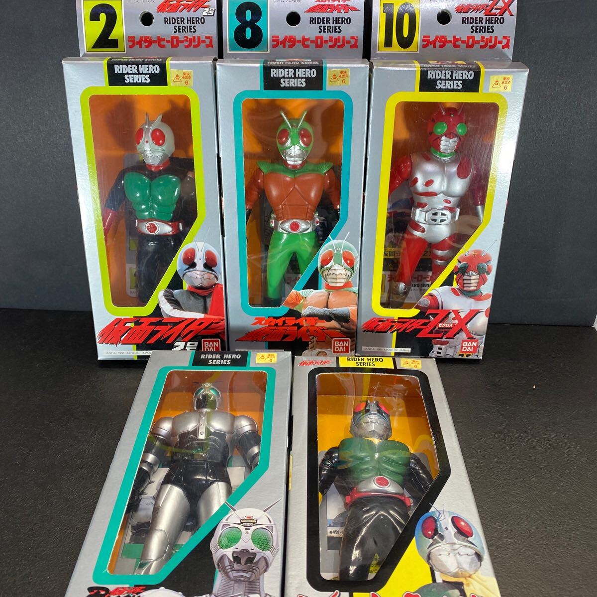 バンダイ ライダーヒーロー&怪人ソフビシリーズ 仮面ライダー