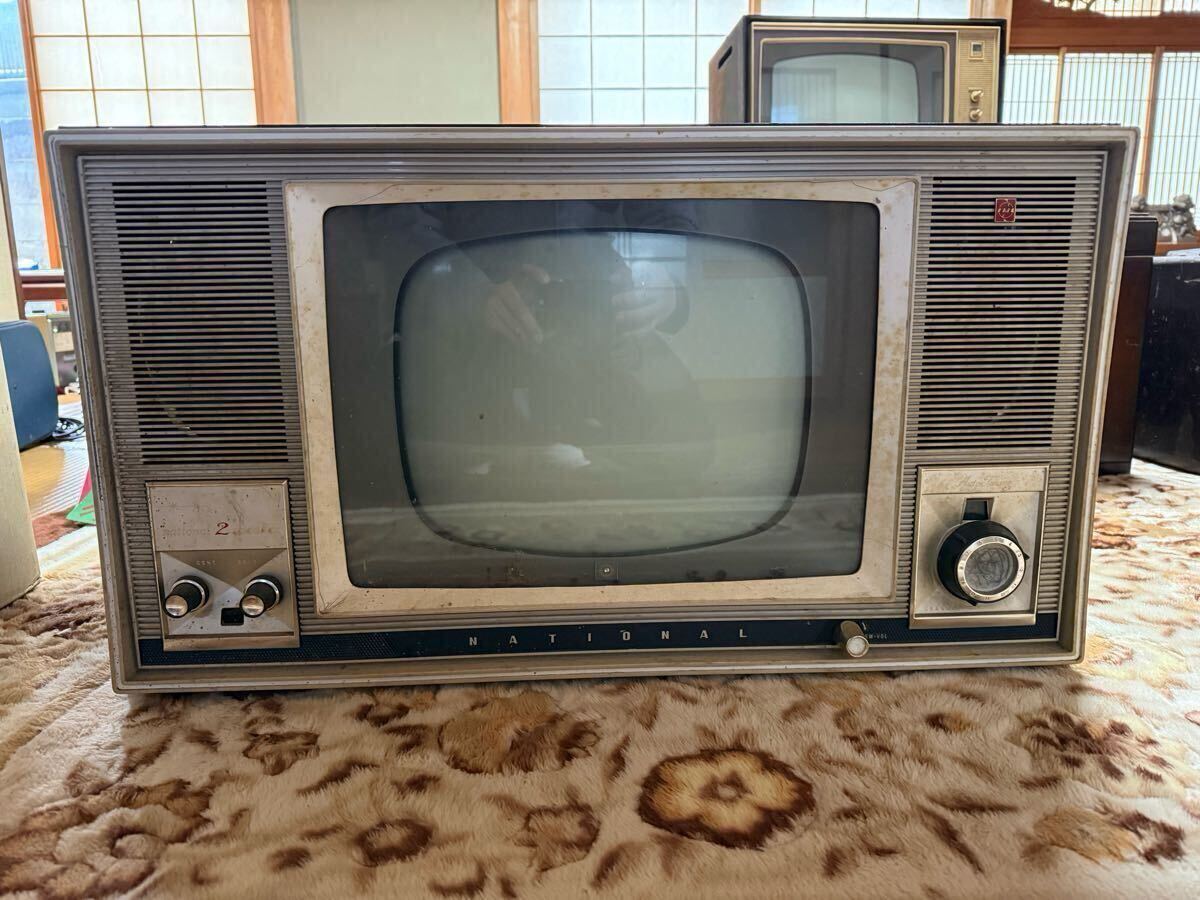 ナショナル カラーテレビ TH18-E56(N) 昭和レトロ 現状品 （中古