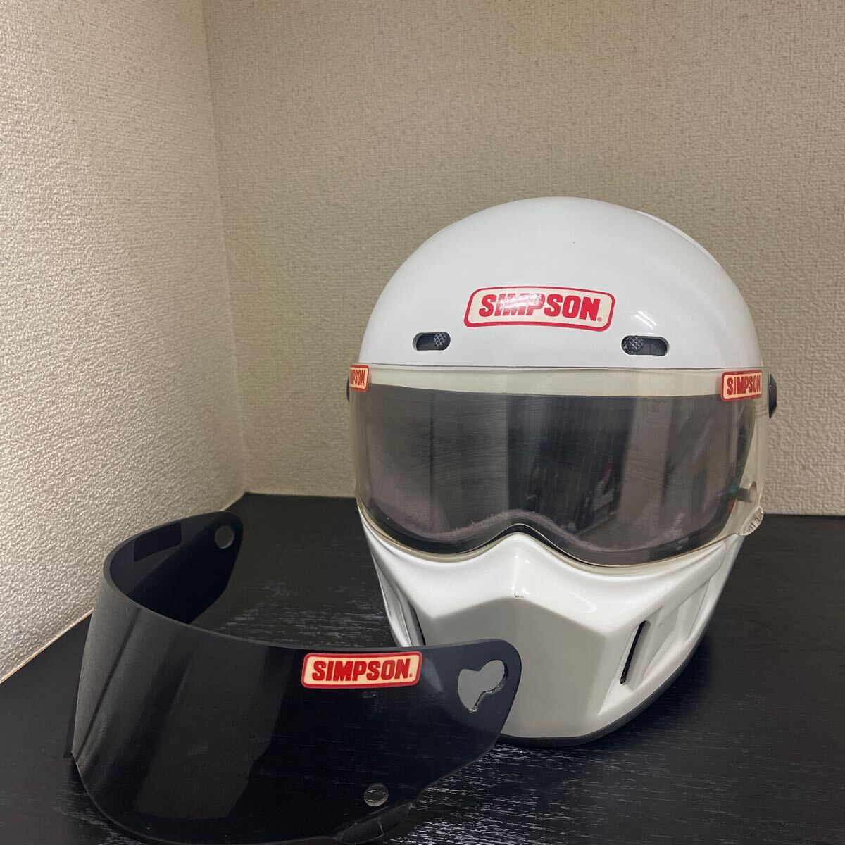 シンプソン　ヘルメット　SIMPSON 今では手に入らない RX8 シンプソンヘルメットSIMPSON 今では手に入らない RX8