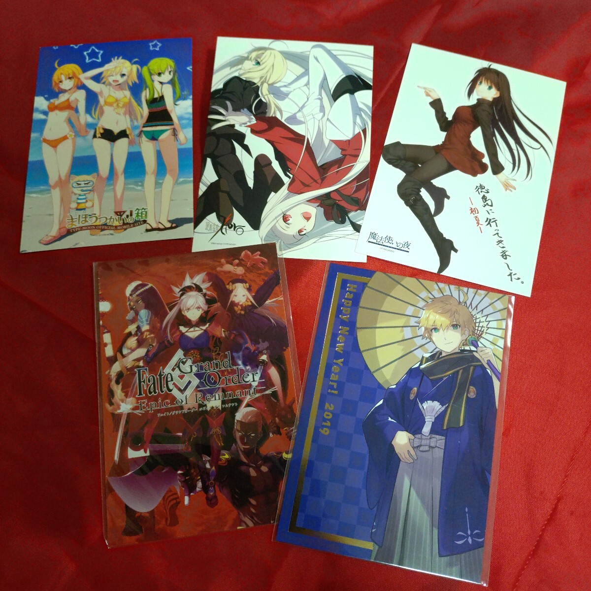 【未開封】両儀式 プレミアムタペストリー Vol.2 FGO 未開封】両儀式 プレミアムタペストリー Vol.2 FGO