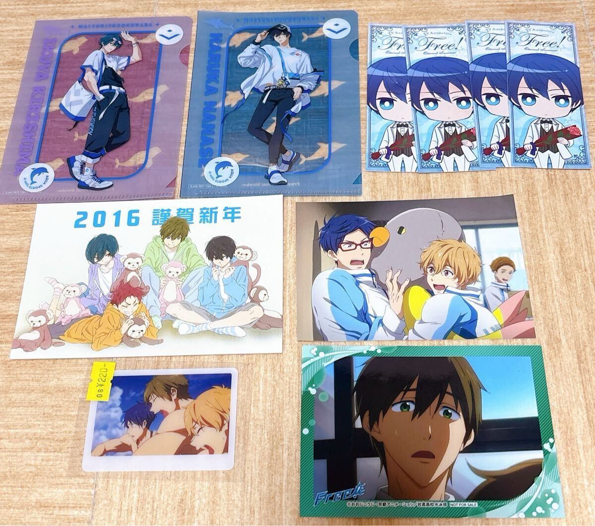 F ree! コマフィルム　真琴 真琴 コマフィルムセット Free!RW 入場特典 コマフィルム 松岡凛