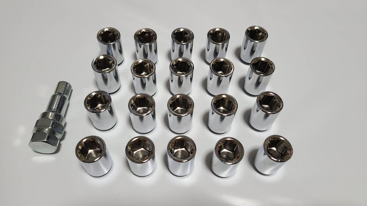 小径 ホイールナット P1.25 20個 ワーク マイスター エンケイ 等 スチール 送料510円 虹 小径ナット ワーク マイスター インパル エンケイ グーフィー M12×P1