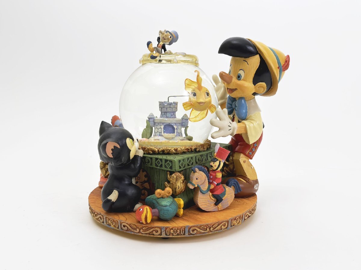 ピノキオ スノーグローブ ディズニーストアー 25周年 スノードーム