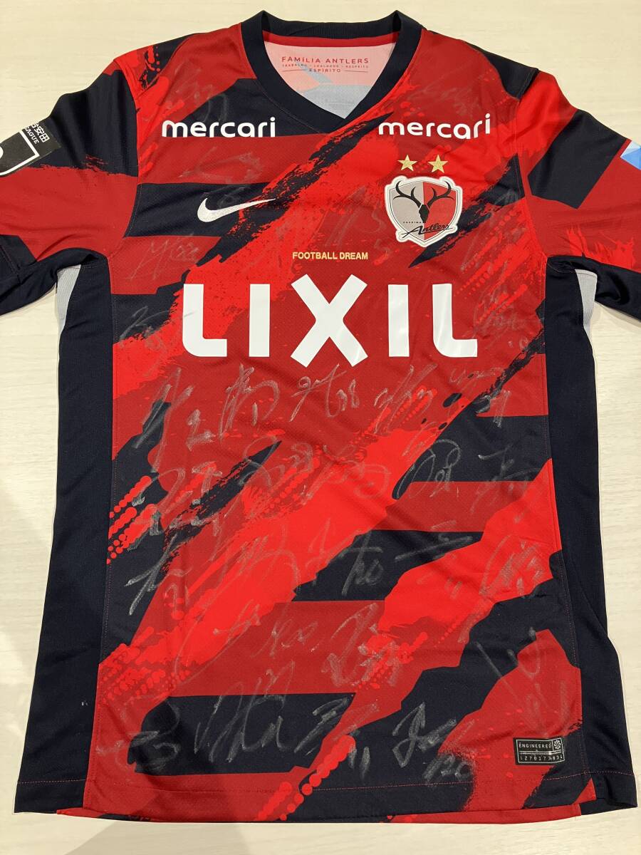 新品】2018年鹿島アントラーズユニフォーム10番金崎夢生の落札情報詳細