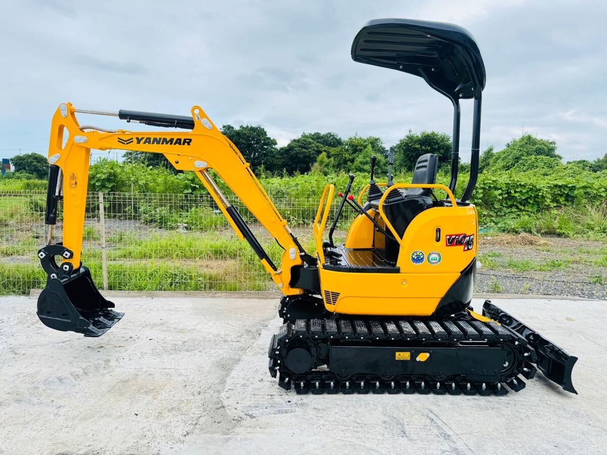 ヤンマー　Vio15　1.5t　ユンボ　建設機械　重機 ヤンマー☆YAMMAR☆VIO15-2☆倍速☆マルチ☆可変脚☆1470時間⁄