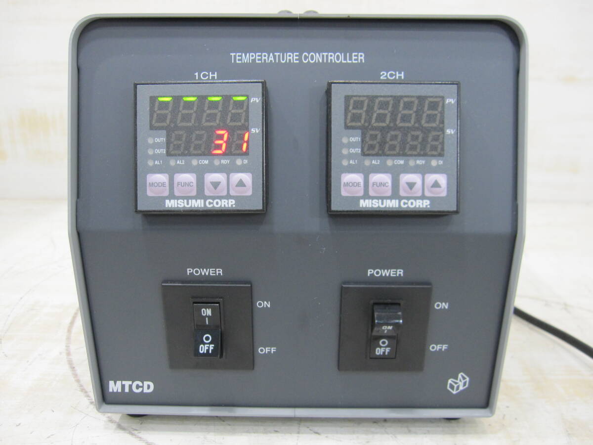 Mtcd 【目立った傷や汚れなし】MiSUMi ミスミ MTCD 19-BN 温度調節コントローラーの落札情報詳細 - Yahoo!オークション落札価格 ...