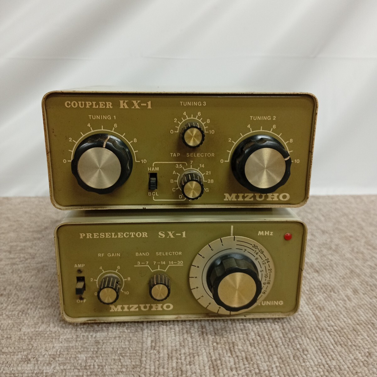 アマチュア無線 MIZUHO PRESELECTOR SX-59 プリセレクター 説明