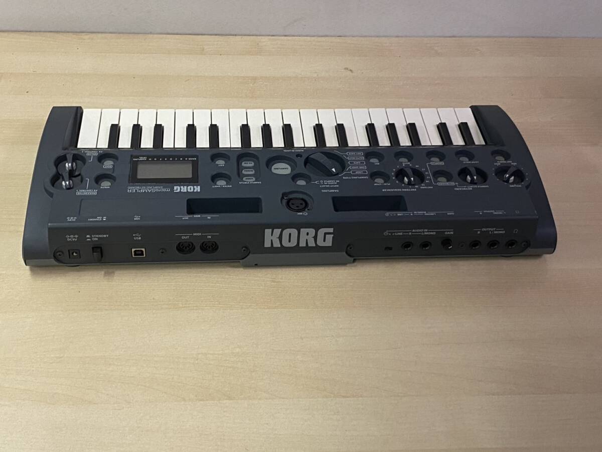 【目立った傷や汚れなし】KORG MS1 microSAMPLER SAMPLING KEYBOARD マイクロサンプラー サンプリング ...