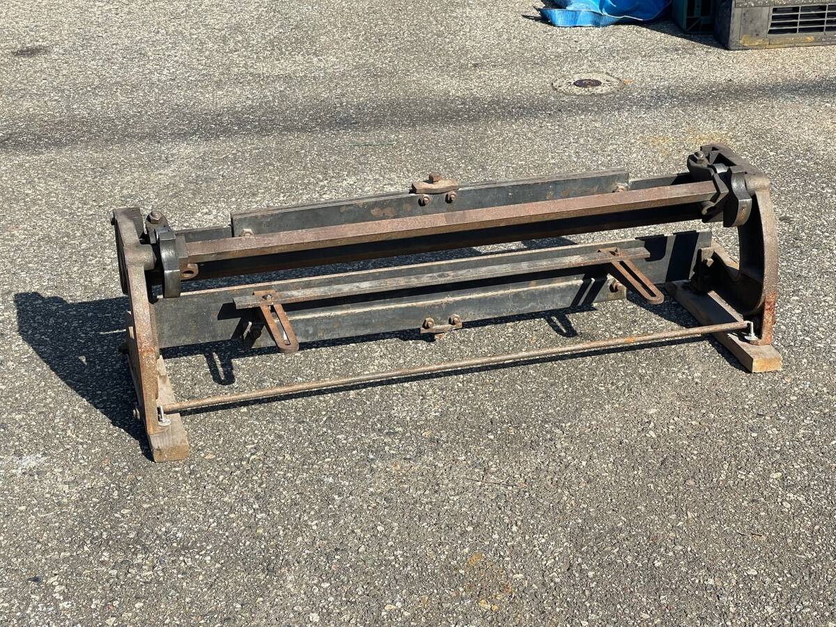 0747C21 盛光 板金曲げ機 MORIPET-K2 折り曲げ機 加工 鉄板の落札情報