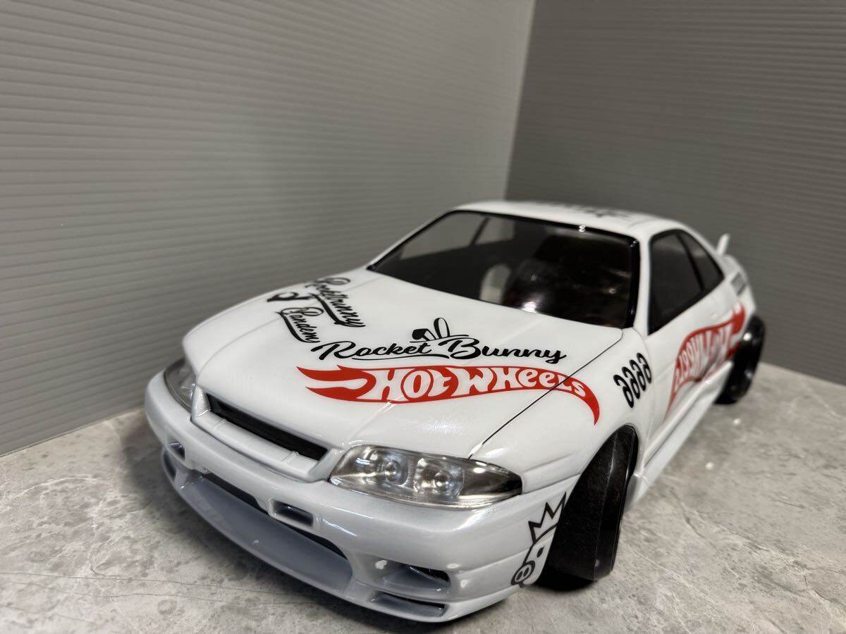 1/10 ラジコン RC ボディ 練習用 NISSAN スカイライン R32 GTR ヨコモ