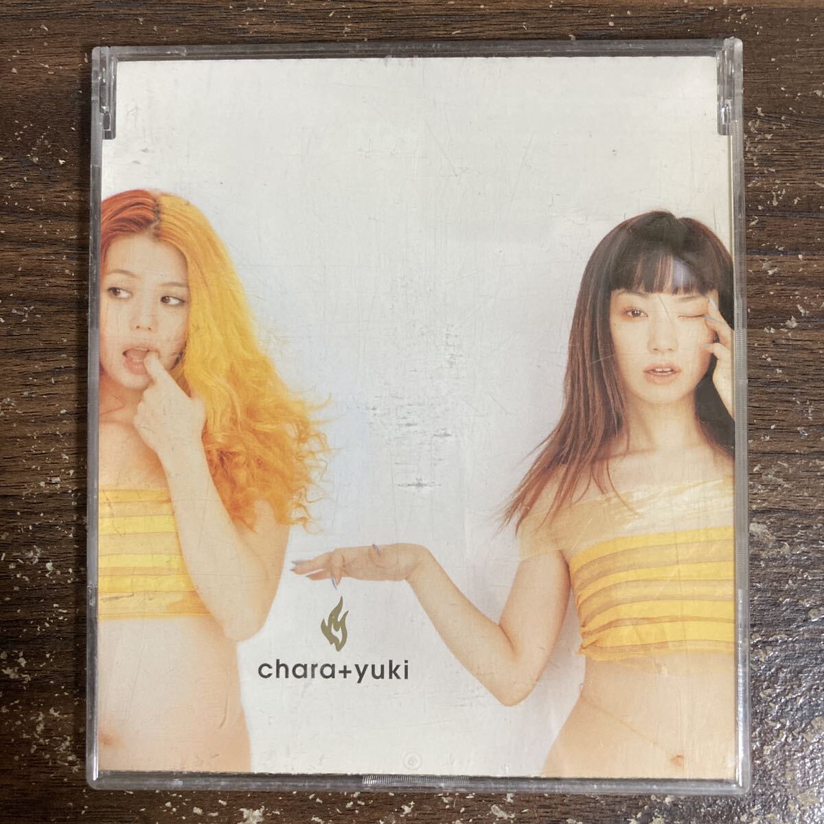 貴重！ 未開封！ chara＋yuki 愛の火3つオレンジ　ポストカード付き □CD□chara + yuki□愛の火 3つ オレンジ□2枚セット□の落札情報詳細