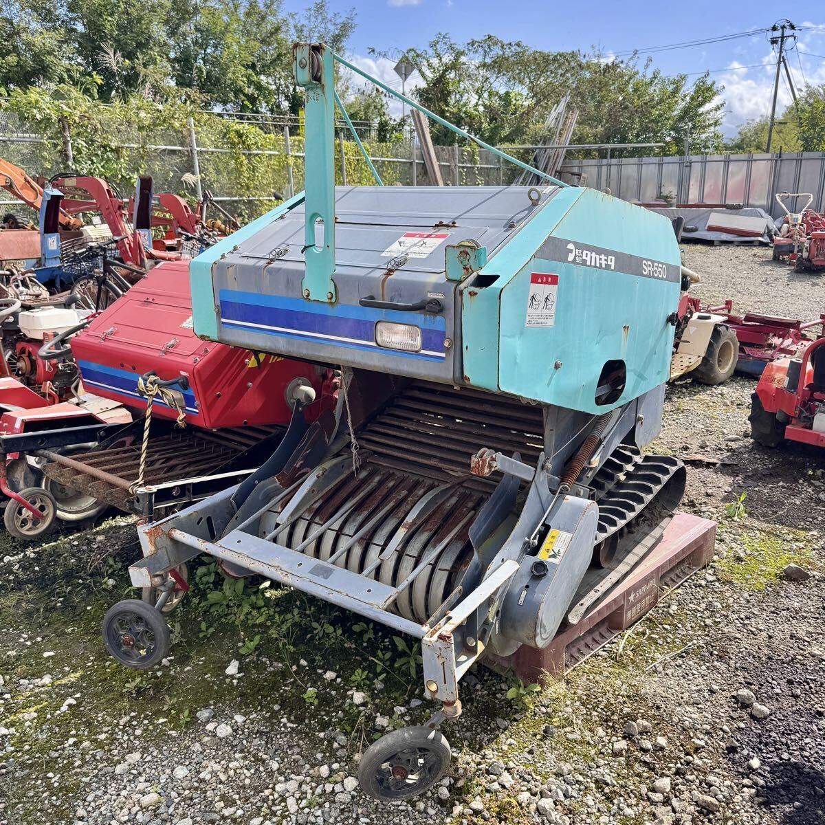 中古】タカキタ 自走小型ロールベーラ SE-511 牧草・稲ワラ梱包作業機