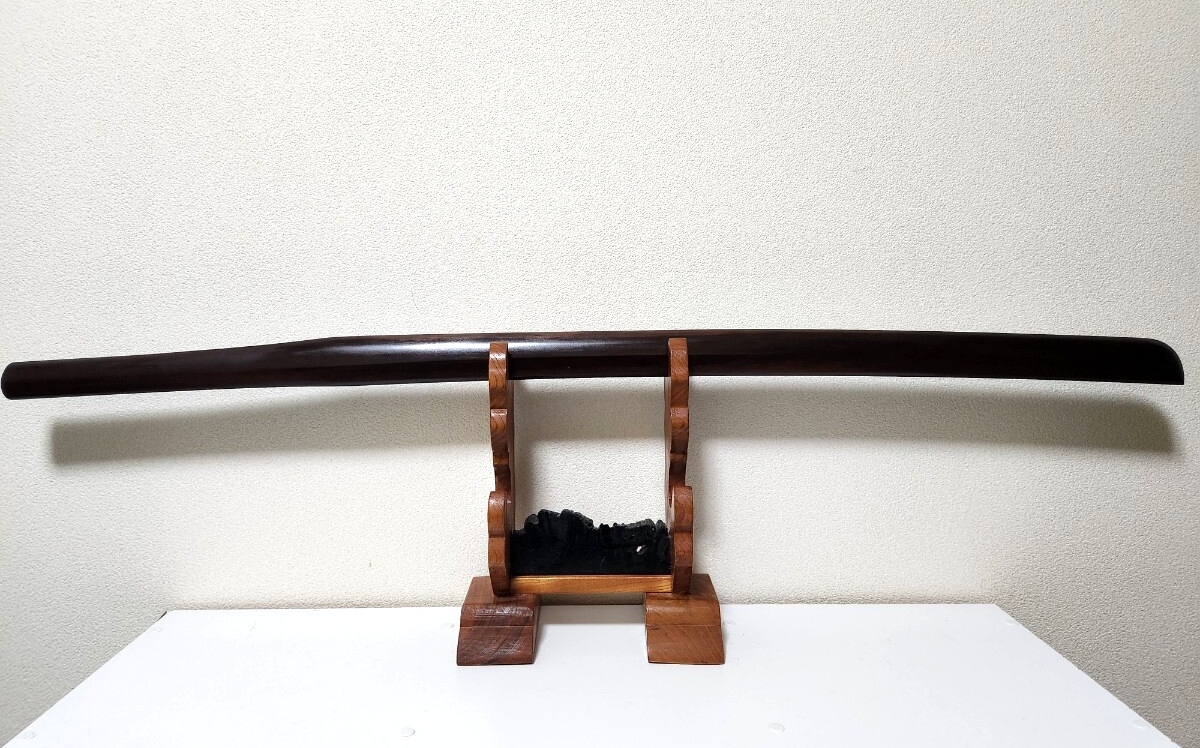 都城木刀☆鉄刀木☆最高級☆堀之内登製作所☆剣道用☆送料無料の落札