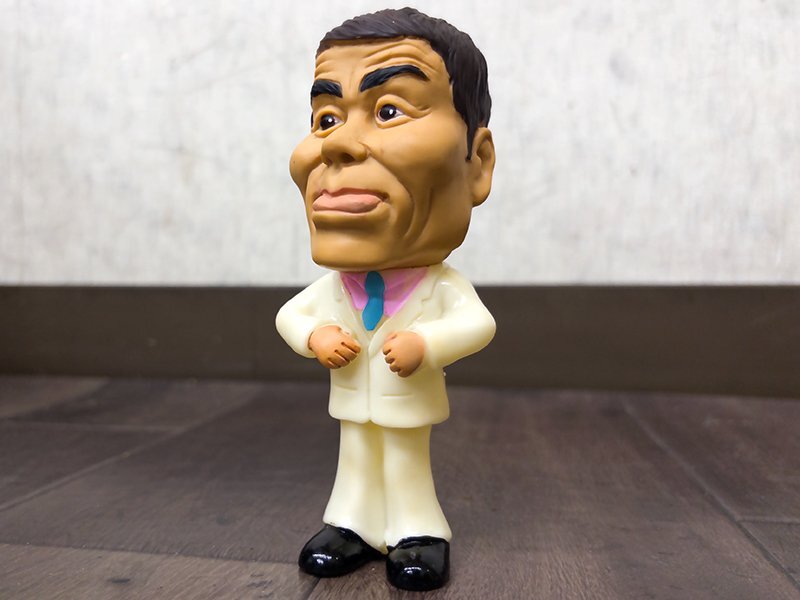 □希少 懸賞□ドリフターズ ソフビ 仲本工事 ぺんてる イケイケ