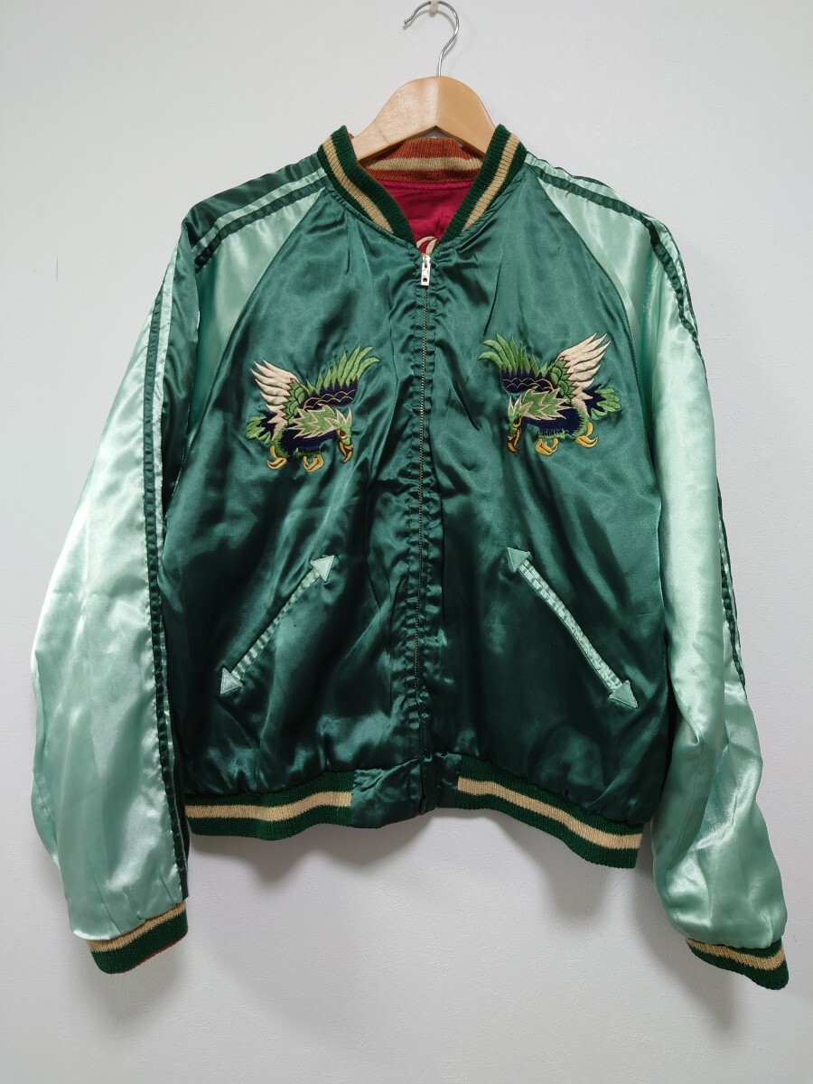 ☆ 美品 テーラー東洋 TT13768JS Lucky 7th 龍 白虎 鷹 リバーシブル