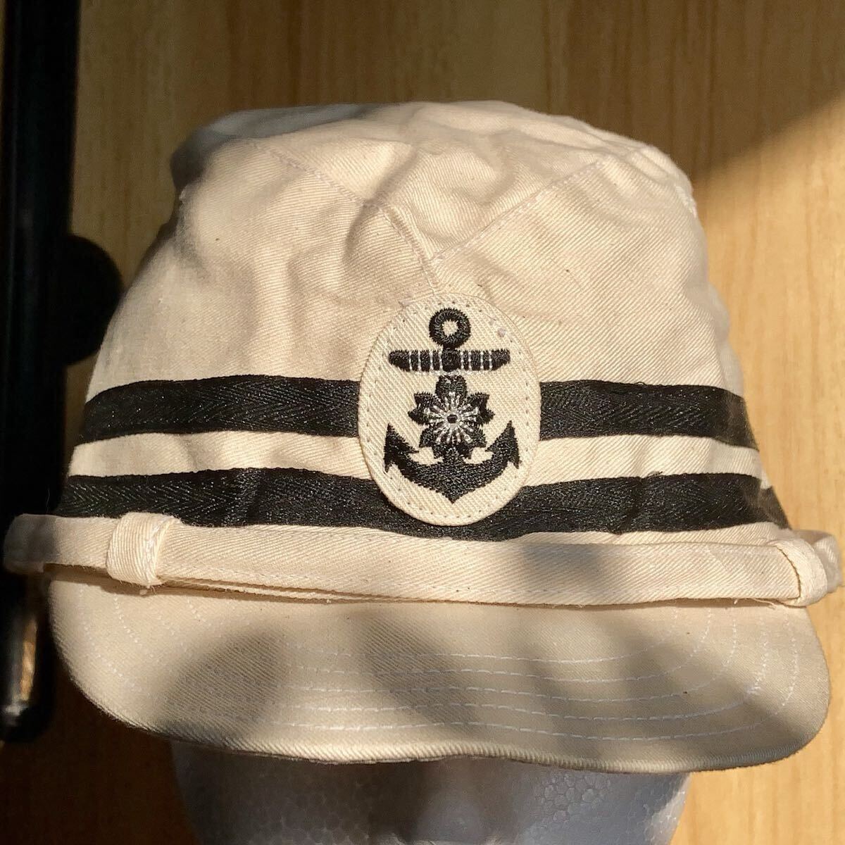 日本海軍 艦内帽 士官用 略帽 第二種 軍装 中田商店 レプリカ 旧日本軍 日本軍 旧日本海軍 複製品 大日本帝国 連合艦隊 軍帽 絶版 戦闘帽 2の1番目の画像