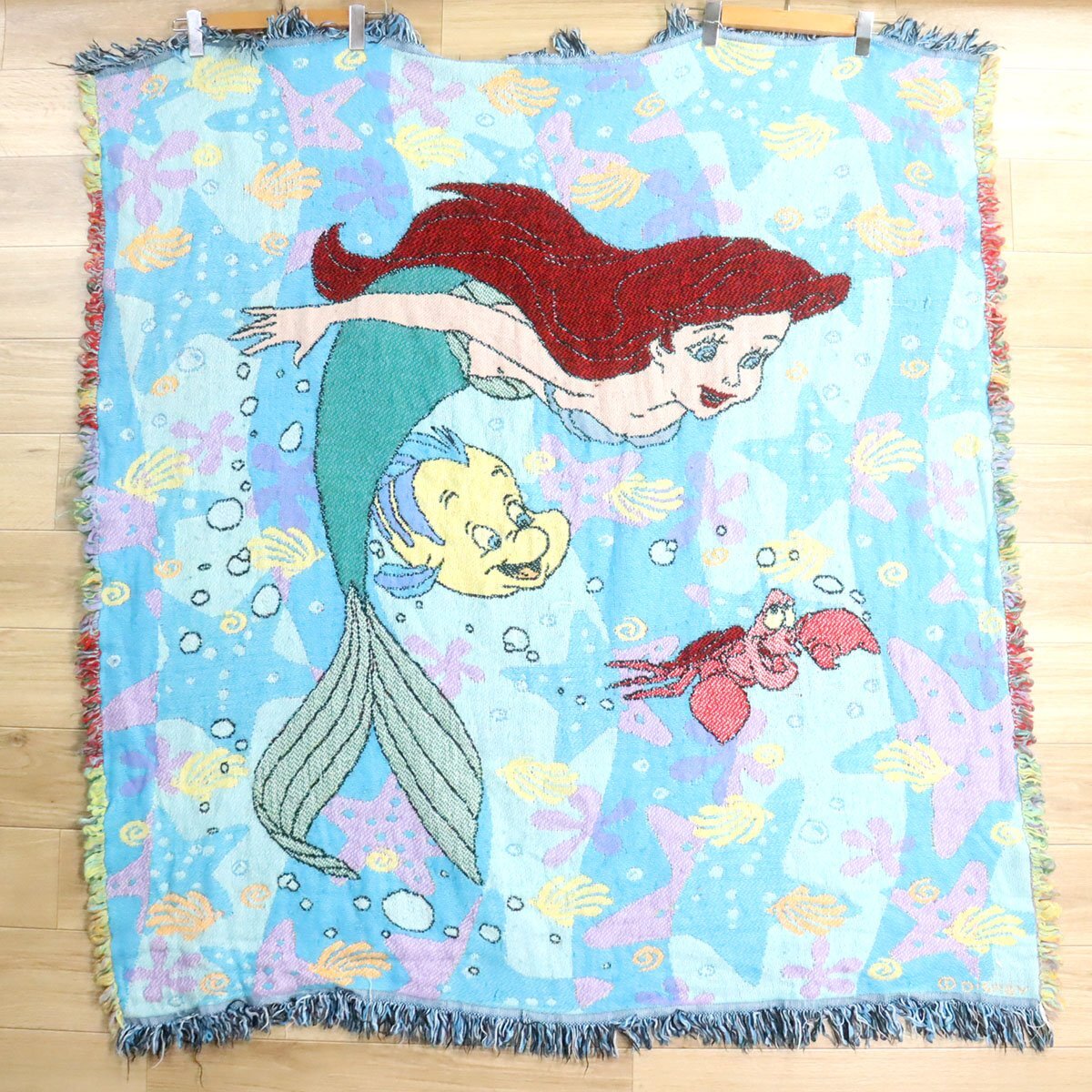 新品】新品 ラッセン『アリエルズ ニューフレンド』手彩入版画