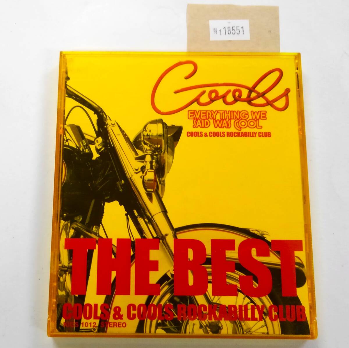 2009MK○ポスター「COOLS ROCKABILLY CLUB/クールス・ロカビリークラブ