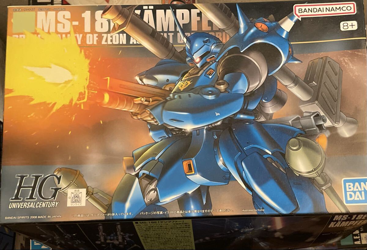 未開封　 HGUC ケンプファー MS-18E 機動戦士ガンダム0080 ポケットの中の戦争 ガンプラ 未組立 144スケール HGの1番目の画像