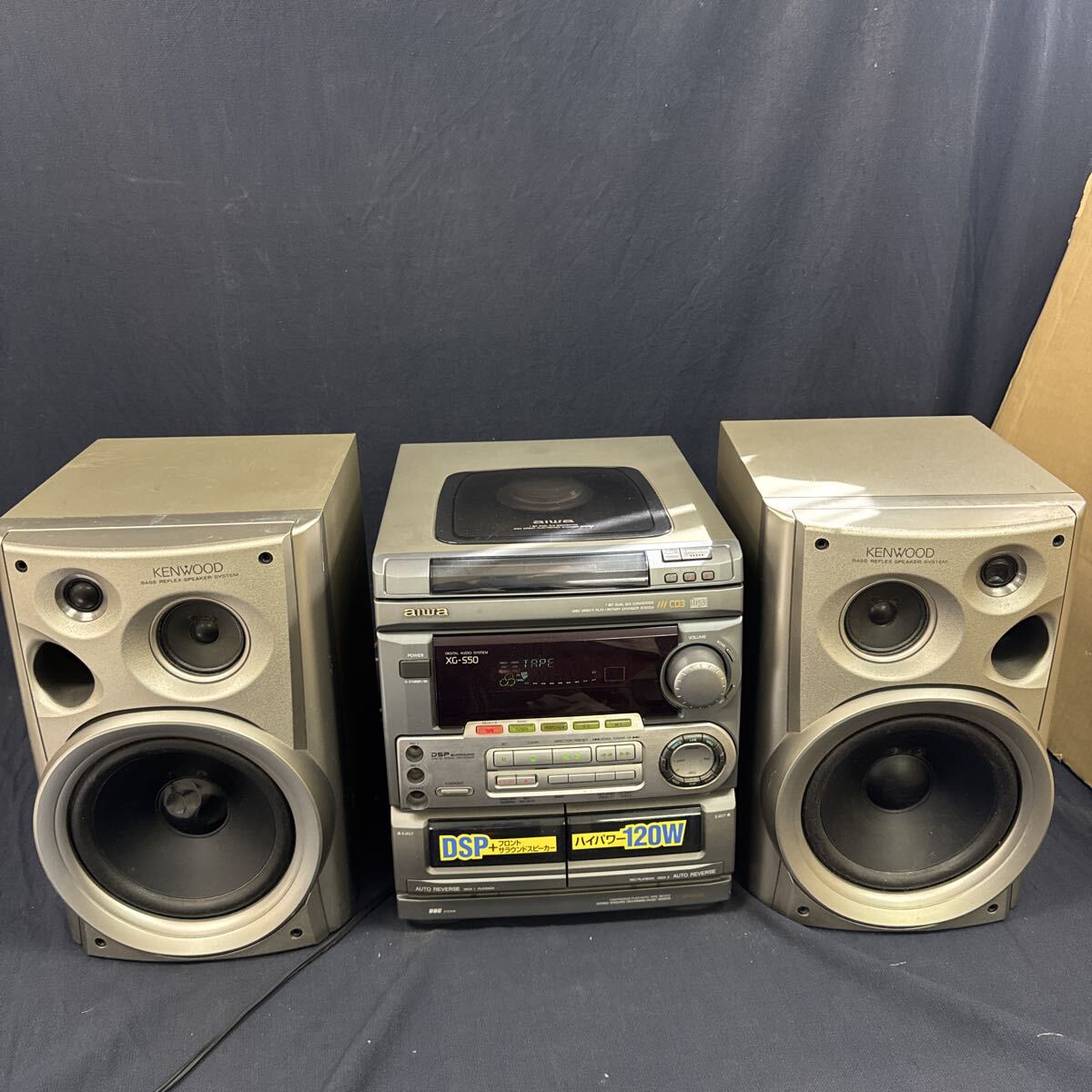 【長期保管品】aiwa アイワ XG-V50G 3CDコンポ ステレオシステム 2026年最新】Yahoo!オークション -aiwa コンポ xg-(その他)の中古品