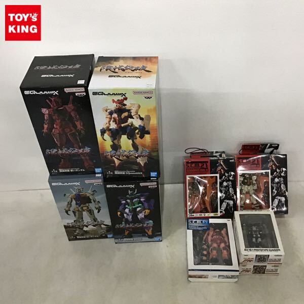 1円〜 未開封 機動戦士Gundam GQuuuuuuX 限械突破 赤いガンダム S.C.M.EX ガンダムvsシャア専用ザク 他の1番目の画像