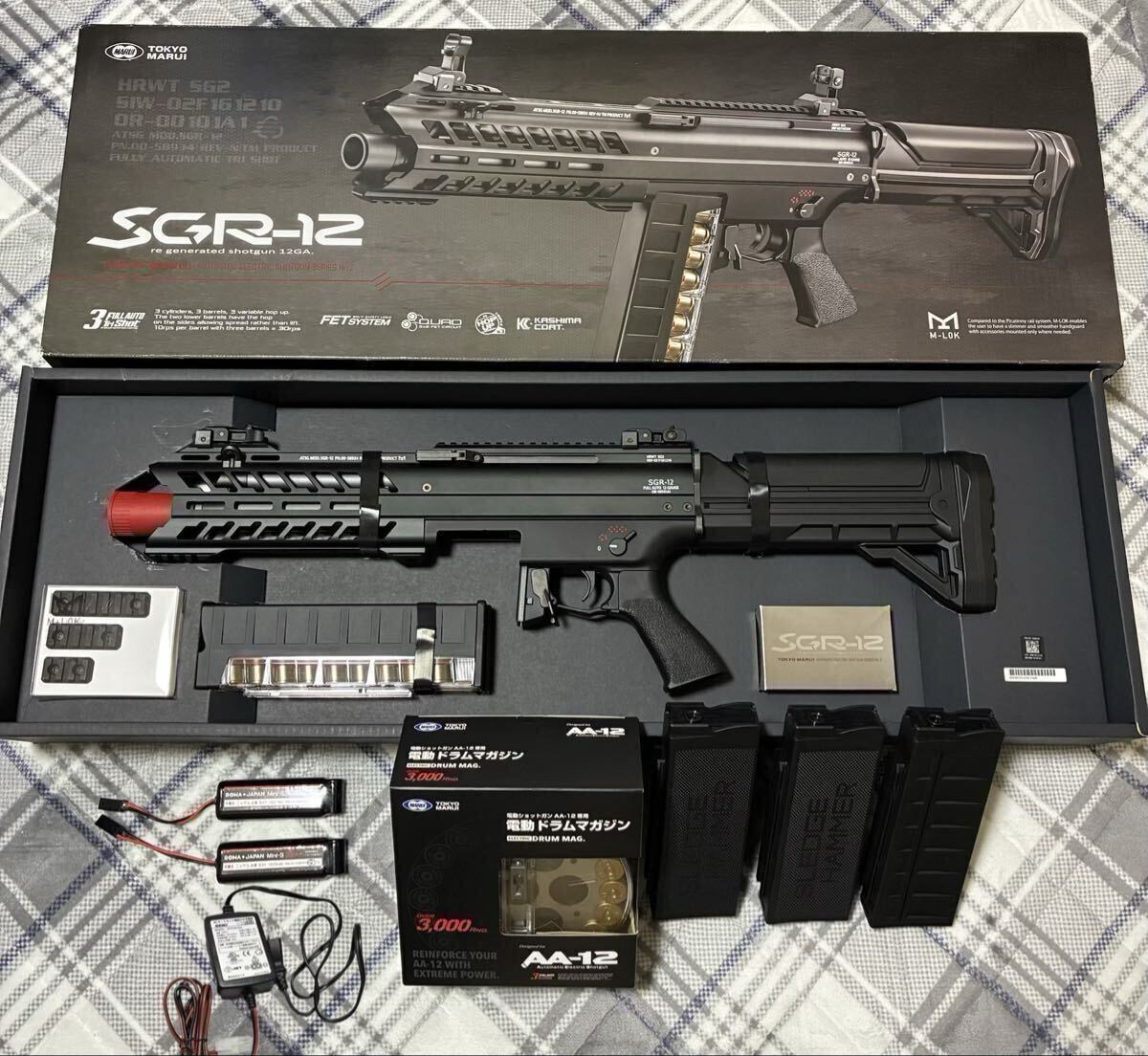 東京マルイ] SGR-12 電動ショットガン ダットサイトカスタム (中古)の