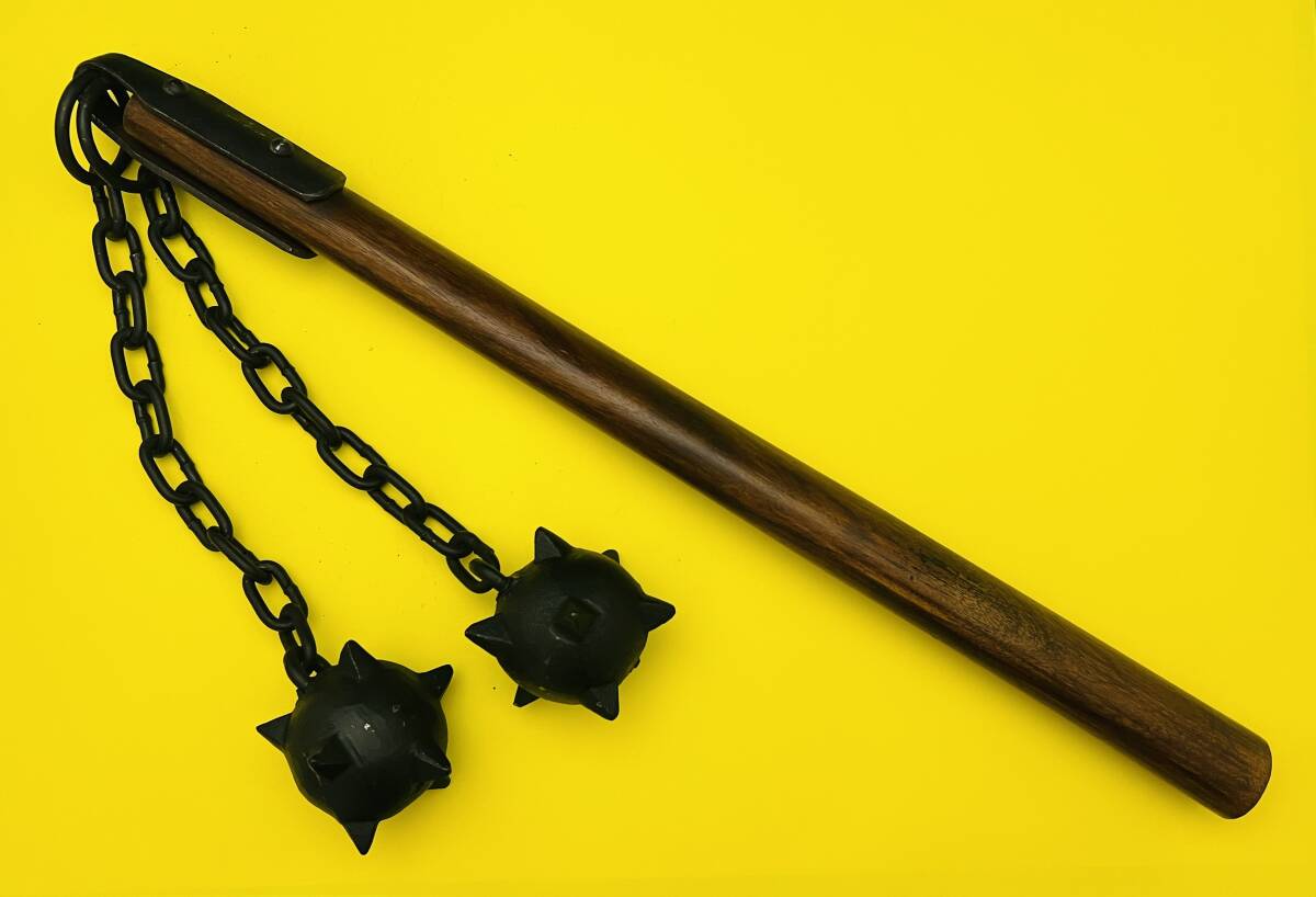 星球棘武器鉄鎖鉄球忍具武器武具暗器フレイルモーニングスター打撃武器