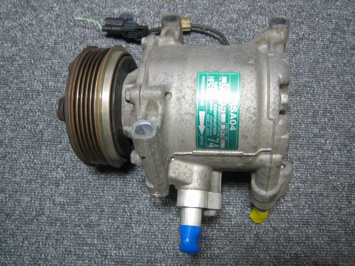 JF1 N-BOX エアコンコンプレッサー STR05 Sanden 0536704211 3800の