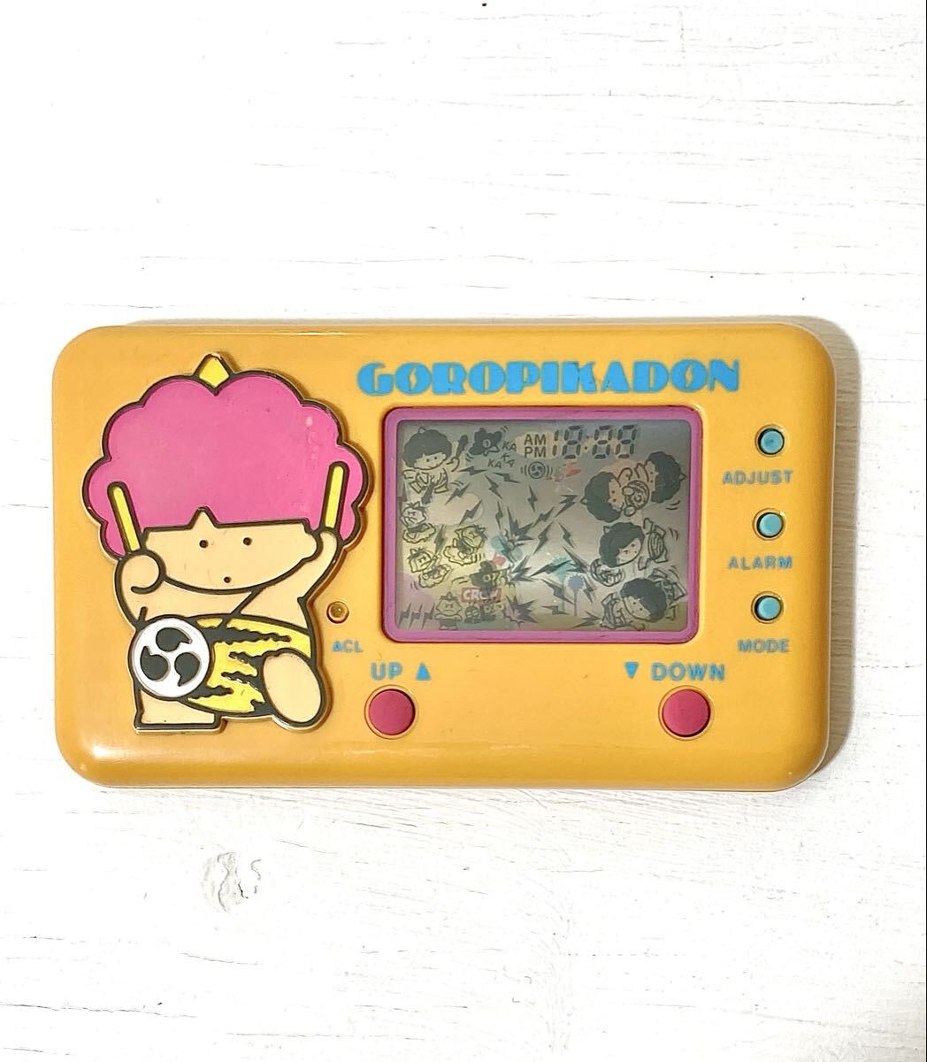 期間限定出品　当時物1982年レアレトロサンリオゴロピカドンカンペン　ペンケース 1982 ゴロピカドン 缶ペンケース サンリオ レア レトロ 当時物 旧ロゴ