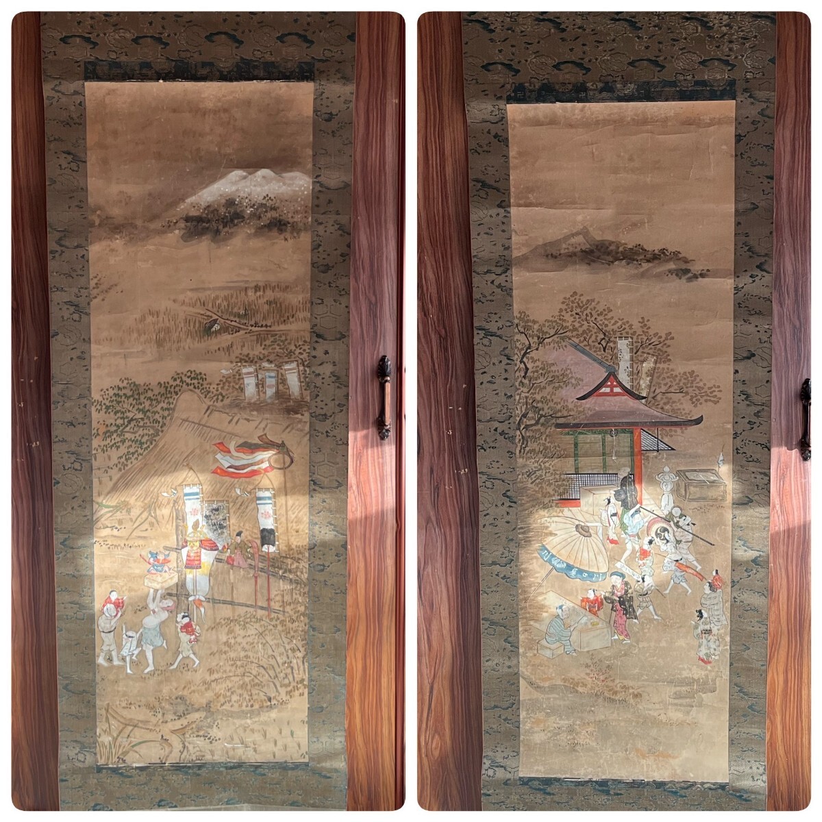 春画 江戸末期～明治初期［国斧也］浮世絵木版画 保存良い 検：花魁 秘