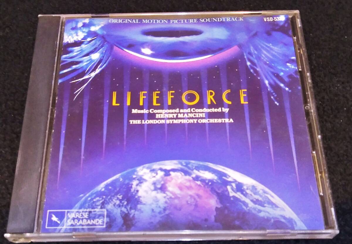 やや傷や汚れあり】◇LIFEFORCE/HENRY MANCINI/スペースバンパイア