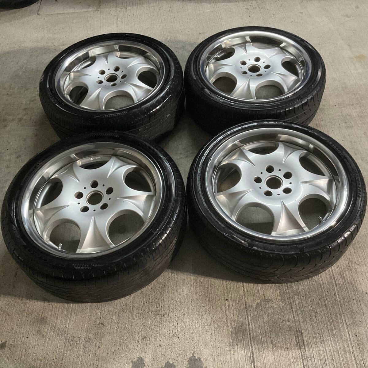 中古】アンティーラ 145 7J+38 5×114.3 タイヤ山あり USDM JDM ANTERA