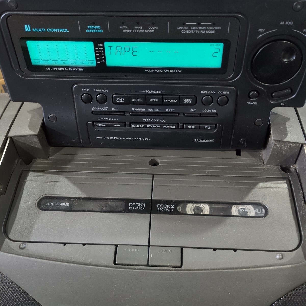中古】◇Panasonic RX-DT909 コブラトップ/バブルラジカセ