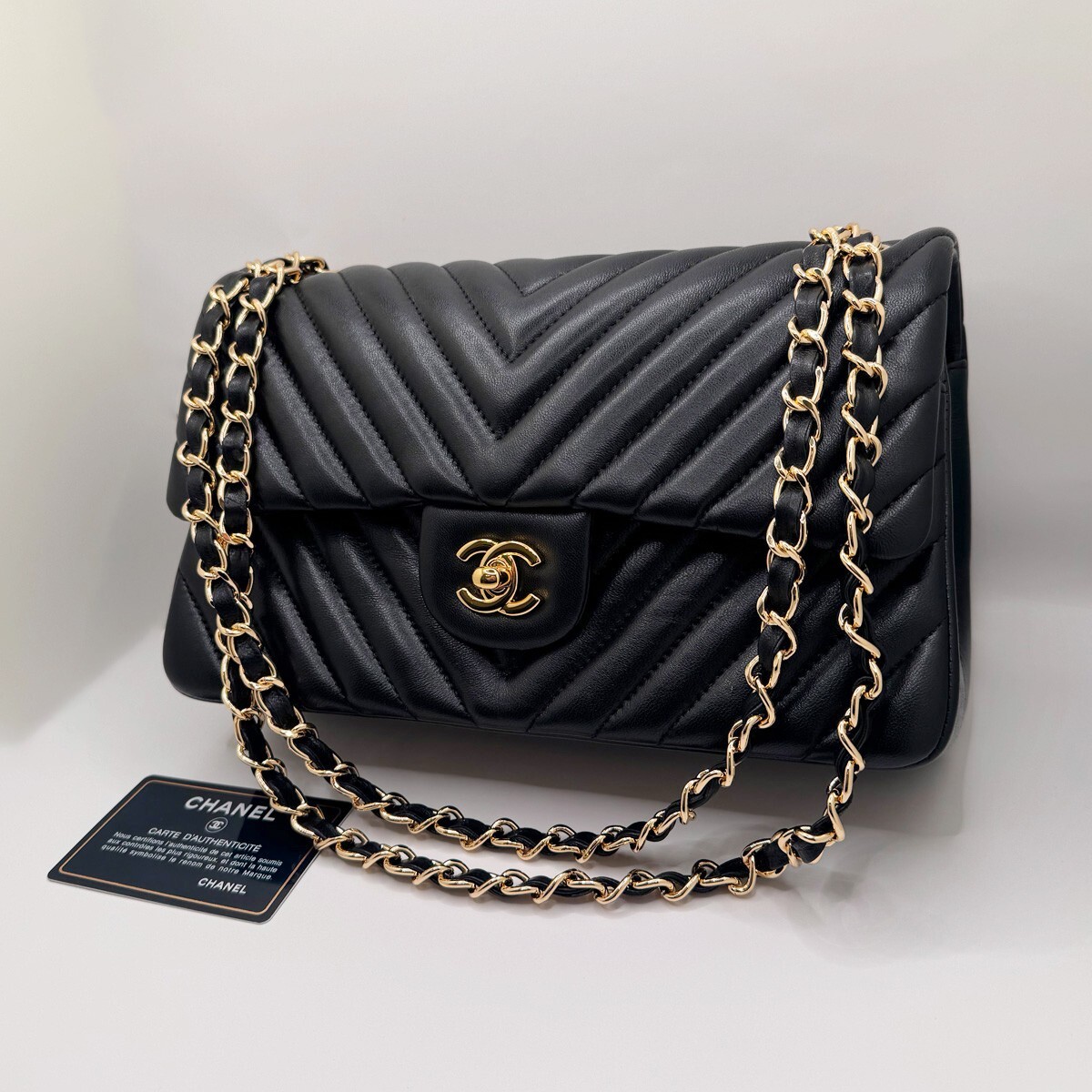 CHANELシャネル ギフト空箱 大・小2コセット マグネット式 CHANEL