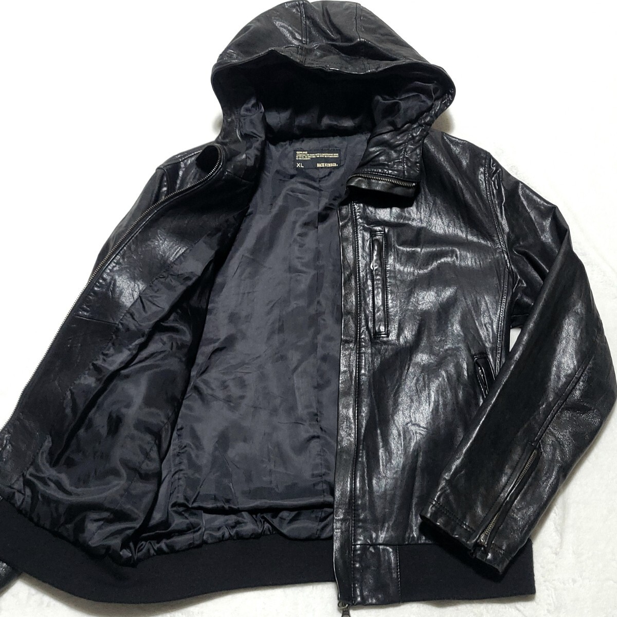 美品 春物 BACK NUMBER（バックナンバー）2way モッズコート メンズM 