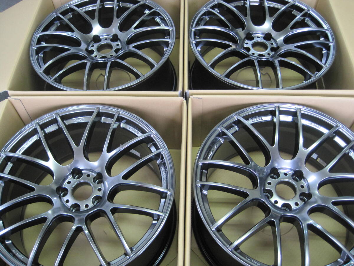 中古】WORK EMOTION CR Kiwami ! 9J PCD100 4H ! 195/40R17 ディープ