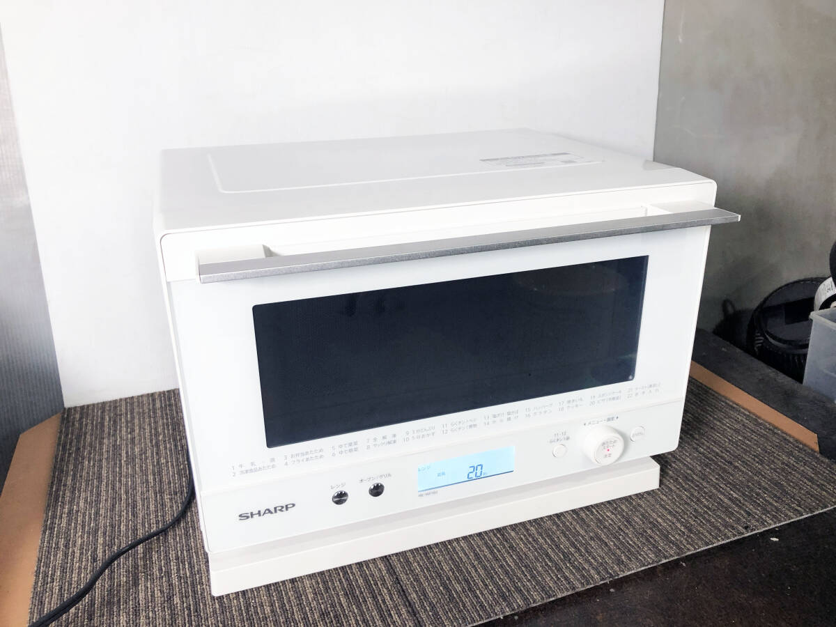 SHARP (シャープ) 2015年製 500W オーブンレンジ RE-180KS-W 2015年製