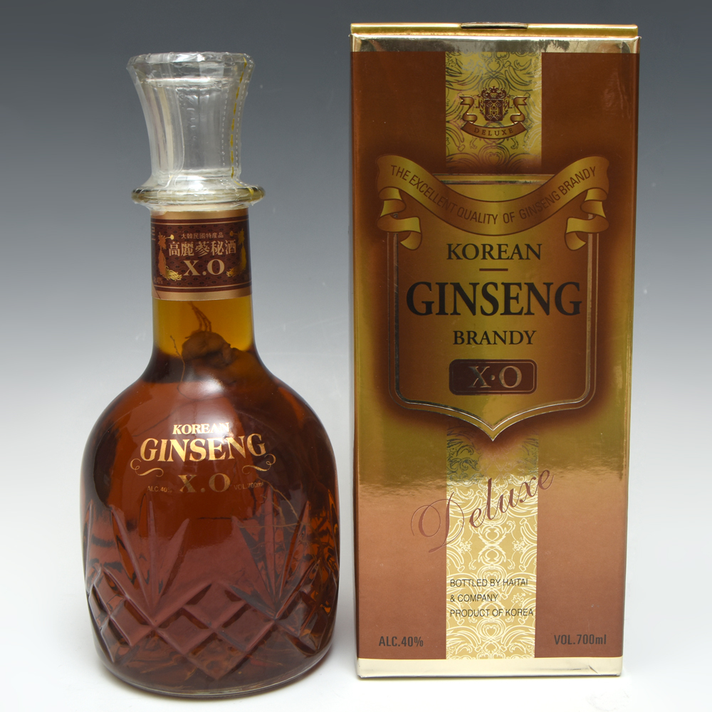未開栓】高麗 紅 XO ブランデー korean ginseng liquor brandy 40度