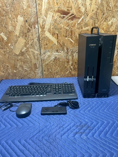 SHARP パーソナルコンピュータ X68000PRO CZ-652C-GY 希少品◇SHARP X68000PRO◇CZ-652C-GY◇通電のみ C52(X68000)｜売買