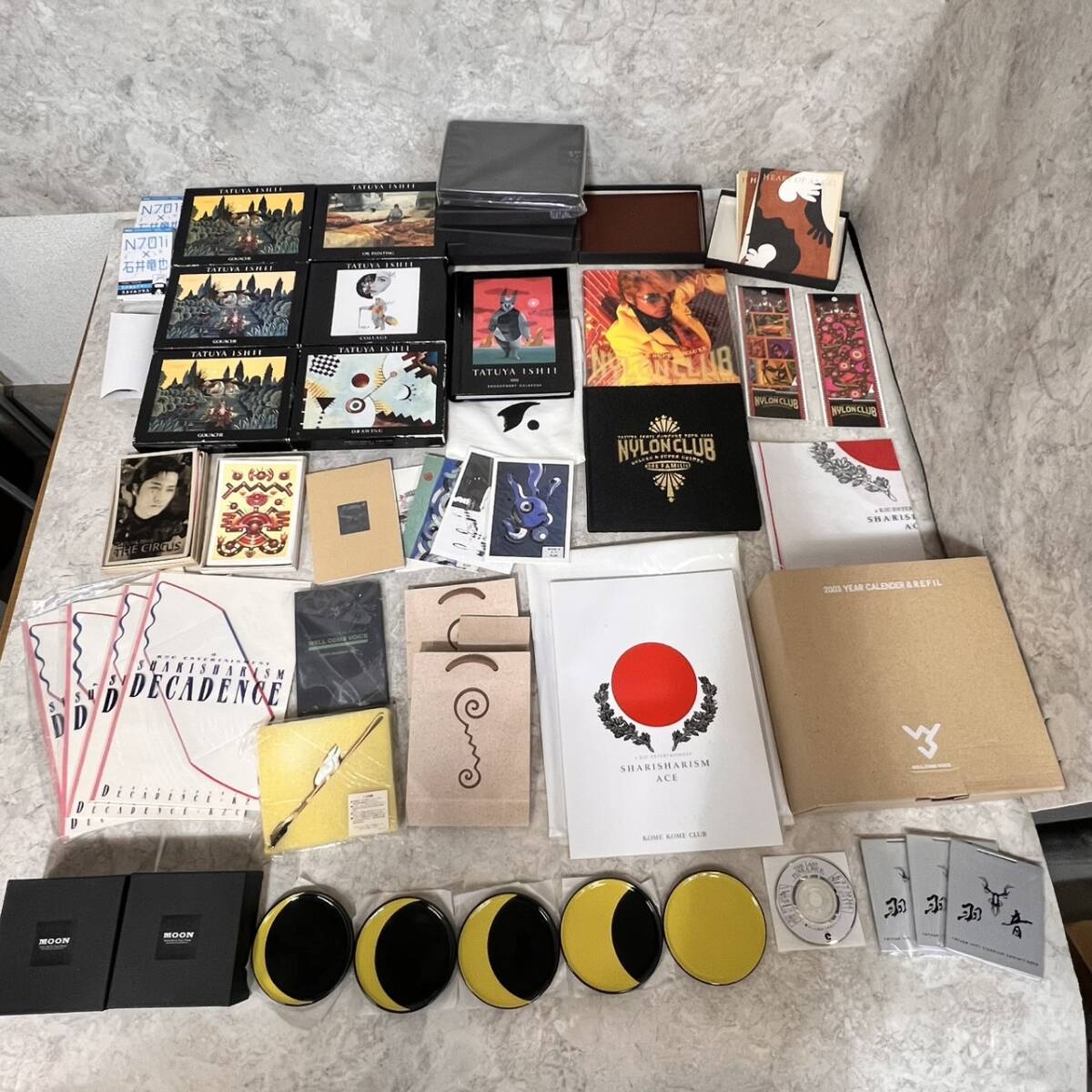 希少】米米クラブ 石井竜也 イットマン オブジェ フィギュア CD 写真集